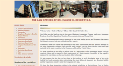 Desktop Screenshot of denbowlawoffice.com
